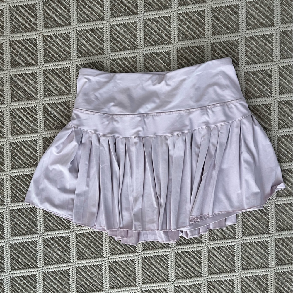 Women's Pleated Skort in Light Purple